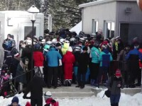 Cea mai mare pârtie din Moldova, deschisă cu scandal. Mii de turiști, nervoși pe telegondola stricată