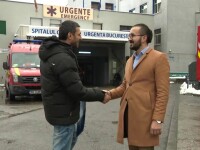 Tânărul care îi transportă cu maşina personală la medic pe cei care nu se pot deplasa