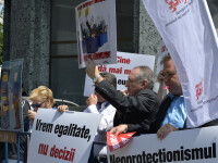 Liderii UE, întâmpinați cu proteste la București. Transportatorii români sunt nemulțumiți