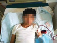 Tânărul care şi-a vândut rinichiul pentru un iPhone, imobilizat la pat