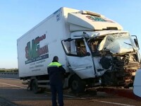 Tragedie românească în Spania: 1 mort și 8 răniți, după ce un camion le-a spulberat mașina