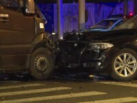 Cum s-a petrecut accidentul de pe Calea Plevnei. O fată de 16 ani, printre răniți