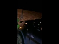 Un tânăr a vrut să urce cu maşina în mijlocul pârtiei, în Parâng