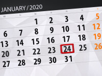 24 ianuarie, zi liberă pentru români. Prima minivacanță din 2020