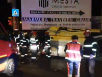 Ambulanță răsturnată într-o intersectie din Constanța. Patru persoane au fost rănite