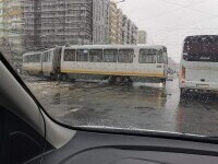 Un tramvai a deraiat în zona Colentina din București. Traficul a fost blocat