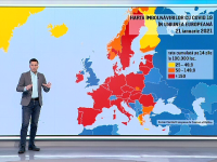 Zonele riscante din UE vor fi marcate pe harta restricțiilor cu roșu închis. Ce țări intră în această categorie