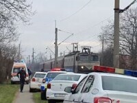 O femeie din Târgu Jiu a murit tăiată de tren. Autoritățile nu știu deocamdată dacă e accident ori sinucidere