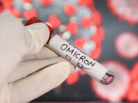 Studiu. Varianta Omicron are mai puține șanse de a afecta plămânii. În ce parte a corpului se localizează deobicei