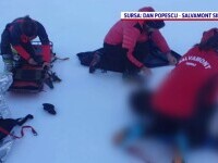 Turist mort în Făgăraș după ce a alunecat de pe munte. O alpinistă a fost rănită grav în Bucegi