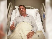 Președintele brazilian Jair Bolsonaro a fost internat de urgenţă într-un spital din Sao Paulo