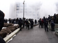 Haosul continuă în Kazahstan. Noi scene violente au avut loc în Almatî, cel mai important oraș kazah