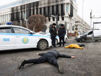 Trei oficiali de poliție și securitate din Kazahstan au fost găsiți morți. Unul dintre ei s-a sinucis