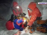 Doi turiști, surprinşi de o avalanşă în Munţii Făgăraş. Cum au reușit să supraviețuiască