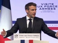 Trupe NATO franceze sunt pregătite să ajungă în România, spune Emmanuel Macron