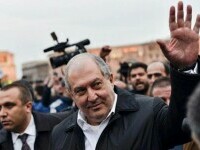 Preşedintele Armeniei, Armen Sarkissian, a demisionat