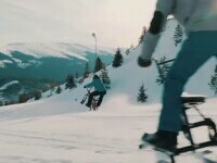 După schiuri și snowboard, iubitorii sporturilor de iarnă pot încerca lucruri noi pe pârtie