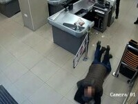 Un polițist în civil din Spania a pus la pământ un hoț înarmat cu un cuțit care voia să jefuiască un magazin