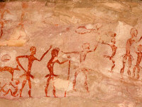 picturi rupestre peșteră