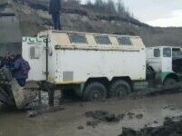 Ce arată primele verificări după accidentul din cariera minieră din Gorj. Autoutilitara nu transporta doar muncitori