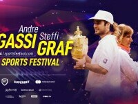 Andre Agassi și Steffi Graf vor juca un meci demonstrativ de tenis la Sports Festival 2024