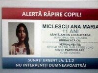 Fată de 11 ani, răpită din Vâlcea. Suspecții au luat-o cu un Audi negru