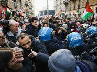 protest pro-palestina milano