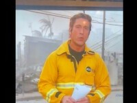 Un prezentator TV care vorbea despre incendiile din California, criticat după ce telespectatorii au observat un detaliu bizar