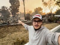 Un român, prins în mijlocul incendiilor din Los Angeles: „E tot ars, e tot distrus”. Cel puțin 10 oameni și-au pierdut viața