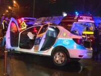 masina politie accident