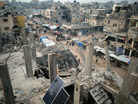 Mediatorii convin la Cairo să coordoneze implementarea acordului de încetare a focului din Fâşia Gaza