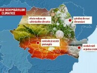 Studiu: Fenomenele extreme vor lovi tot mai des România ca efect al schimbărilor climatice și nu suntem deloc pregătiți