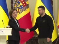 Zelenski îi întinde mâna Maiei Sandu, ca să rezolve criza: „Se poate spune că Rusia ține ostatică toată Transnistria”