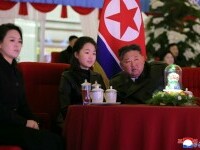 Kim Jong Un și-a scos fiica în lume. Imagini inedite surprinse cu Ju Ae în prima zi a anului | GALERIE FOTO