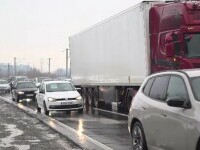 Se circulă bară la bară pe DN1. Aglomerația de la munte s-a mutat pe șoseaua către București