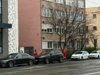 Doi bărbați au murit după ce s-ar fi aruncat de pe un bloc cu zece etaje din Arad. Poliția a deschis o anchetă