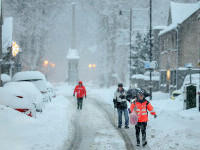 Zăpada și gheața au provocat șase morți în Europa. Estul Bosniei a declarat stare de urgență