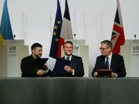 Marea Britanie și Franța ar trimite trupe în Ucraina după încetarea focului. Ce au semnat Starmer, Macron și Zelenski