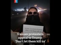 Protestatarii din Iran ar fi ”cucerit” două orașe. Apel disperat la președintele Donald Trump: ”Nu-i lăsa să ne omoare”