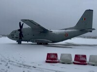 Ce este C-27J Spartan, avionul militar cu care a mers președintele Nicușor Dan în Franța