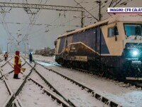 Viscolul și ninsorile au creat probleme pe căile ferate din România. Zeci de trenuri au plecat cu ore întregi de întârziere