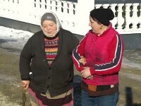 O familie a rămas pe străzi, în plină iarnă. Cele două case în care locuiau au fost distruse într-un incendiu