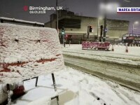 Furtuna Goretti a înspăimântat vestul Europei. Vântul a suflat cu 213 km/h. „Nu s-a mai întâmplat o asemenea iarnă”