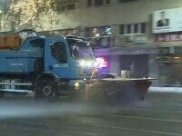 Ninsoare în București. Șoferii s-au confruntat cu probleme în trafic chiar daca s-a deszăpezit. „Exagerat de prost”