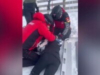 O turistă din Timișoara a suferit un accident groaznic, fracturându-și coloana. Intervenții în lanț ale salvamontiștilor