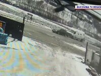 Accident cumplit pe „Drumul Morții” din Suceava. Doi răniți, după o coliziune în lanț între un autoturism, o dubiță și un TIR