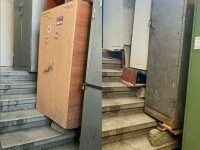 Sindicatul Europol: Holurile Brigăzii Rutiere din București sunt pline de dulapuri instabile. Șoferii trebuie să poarte cască