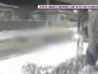 S-au dat cu sania în mijlocul străzii și au ajuns la spital. Doi tineri, grav răniți în Constanța