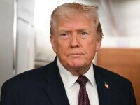 VIDEO. Trump i-a arătat degetul mijlociu unui protestatar. Reacția e „adecvată” provocării, susține Casa Albă