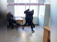 Un elev din Dâmbovița a fost bătut în sala de clasă de un tânăr de 19 ani. Nimeni nu l-a oprit pe agresor să intre în școală
